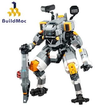 Build MOC Fall Robot Bricks Конструкторские блоки Детские игрушки Titanfalled Класса Vanguard Titaned FS-1041