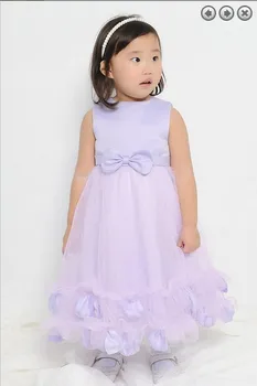 бесплатная доставка платья с цветочным узором для девочек на свадьбу 2022 Лавандово-фиолетовое платье для первого причастия, рождественские праздничные платья для девочек