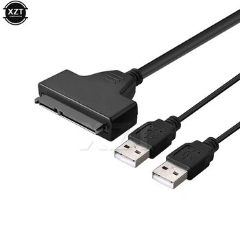 Кабель-адаптер SATA к USB 2,0 HDD/SSD для жесткого диска Ноутбука Кабель-конвертер Адаптер USB 2,0 Кабель для передачи данных внешнего жесткого диска 30 см
