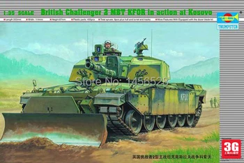 Модель Trumpeter масштабная модель 1/35 00345 British Challenger MBT tank Assembly Model kits Modle building масштабная модель танка комплект
