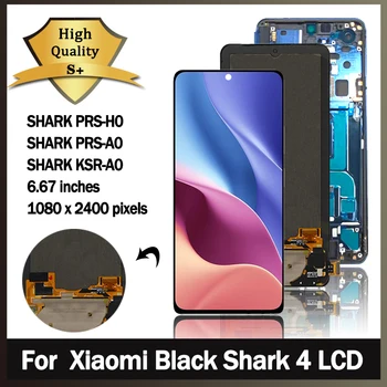 Оригинал Для Xiaomi Black Shark 4 Pro 4Pro LCD PAR-H0 ЖК-дисплей с Сенсорным экраном, Дигитайзер, Замена Для BlackShark 4 PRS-H0 LCD