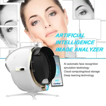 Поддержка нескольких языков 3D анализатор кожи Портативная машина для анализа кожи Visia для лица, волшебное зеркало, тестер для лица, устройства сканера