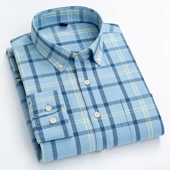 Хлопчатобумажные льняные рубашки с длинным рукавом для мужчин, деловая повседневная рубашка, мужская дышащая летняя одежда в полоску с передним карманом