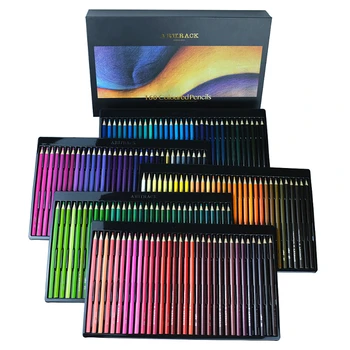 Цветные карандаши 72 цвета Маслянистый свинцовый цветной карандаш Дизайнерская серия Карандашей для рисования профессионалов Rainbow Kids Oil